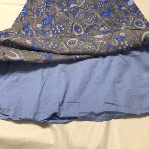 Dot and Circle Geometric Print Pattern Dress - Picture 5 of 8